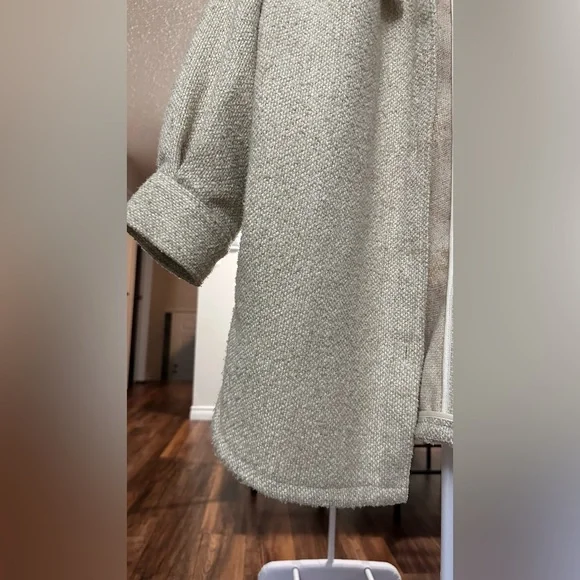 H&M Cream Textured Jacket - Picture 10 of 16